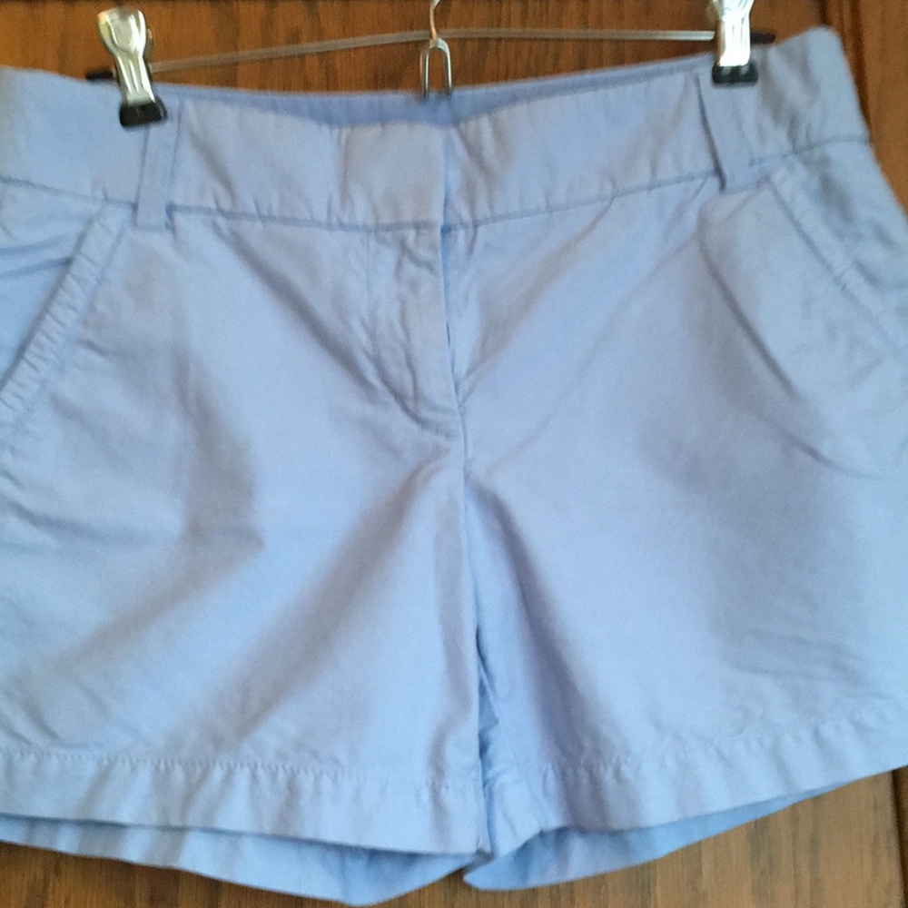 J. Crew powder blue soft cotton shorts size 4